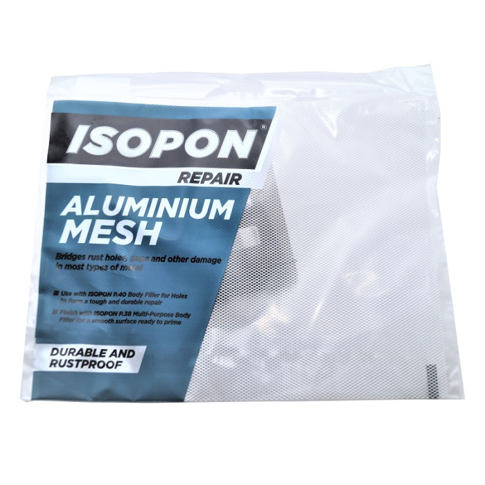 Купити Сітка алюмінієва U-POL ISOPON, 250x200 мм (РМ/1) в Україні.