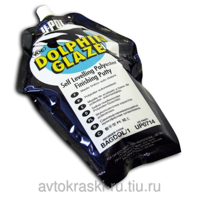Купити Поліефірна шпаклівка U-POL Dolphin Glaze, 440 мл в Україні