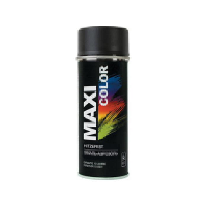 Фарба універсальна в аерозолі MAXI COLOR 400мл RAL 9005 Чорна