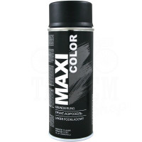 Грунт акриловий в аерозолі MAXI COLOR 400мл Чорний