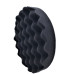 Круг полірувальний на липучці New Concept Soft-Schwarz (D150/H25) Чорний (м'ягкий)
