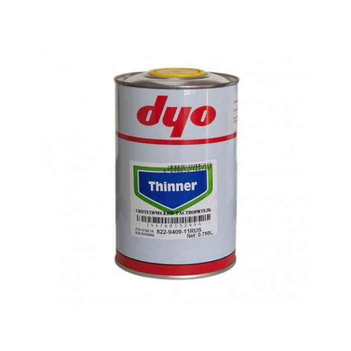 Купити Розчинник синтетичний (алкідний) DYO 0,75 л в Україні.