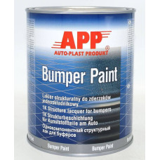 Фарба структурна для бампера APP Bumper Paint 1л Сіра
