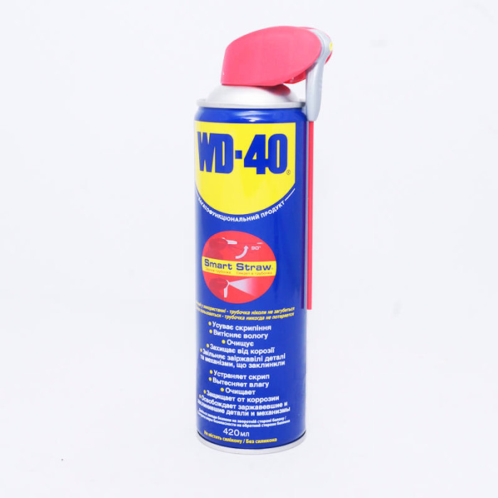 Мастило універсальне WD-40 420мл. / 12 з гнучкою трубочкою