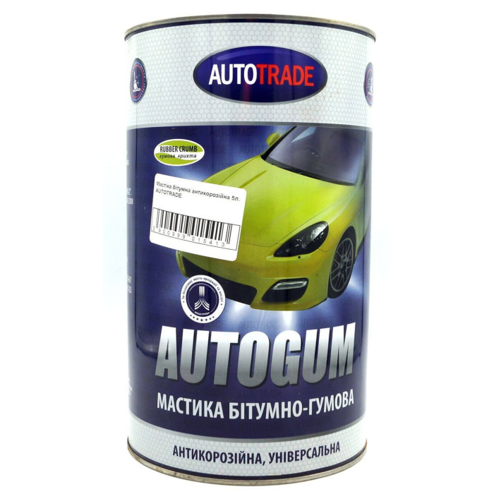 Купити Мастика бітумна (антикорозійна) AUTOTRADE 5 л в Україні