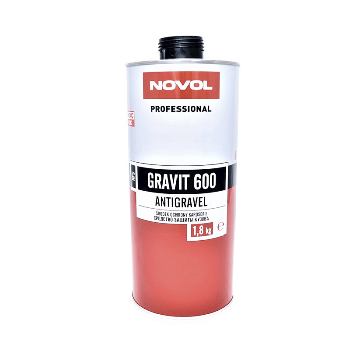 Купити Антикорозійне покриття NOVOL MS GRAVIT 600 (1,8 кг) чорне в Україні