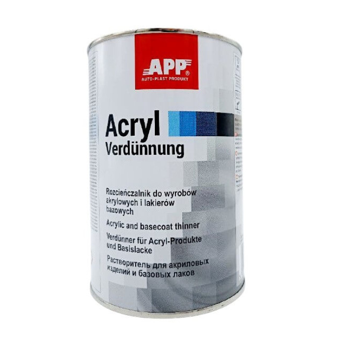 Розчинник універсальний APP 2K-Acryl Verdünnung 1л.