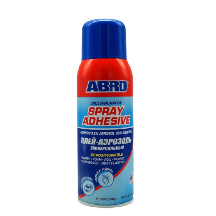 Купити Клей в аерозолі універсальний ABRO (SA-300) 326 гр.