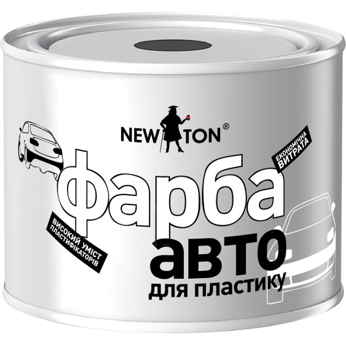 Фарба структурна для бампера NEW TON 0.45л ж/б Антрацит