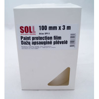 Плівка захисна прозора SOLL 100мм х 3м (1шт/уп) (ціна за 1м)