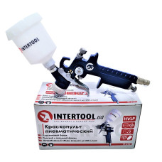 Пістолет фарбувальний міні INTERTOOL HVLP PT-0101 дюза 0,8мм