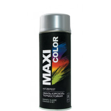 Фарба універсальна в аерозолі MAXI COLOR 400мл RAL 9006 Срібляста