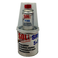 Грунт акриловий SOLL SF5 5+1 HS, (0,75л.+затв.0,15л.) Білий