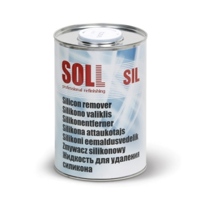 Змивка силікону SOLL Silicon remover 1л (12шт/уп)