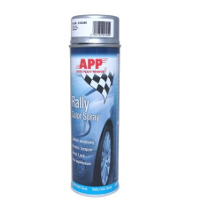 Фарба акрилова в аерозолі APP Rally Color, срібляста 500мл (арт. 210104)