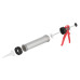 Пістолет для силікону, туба INTERTOOL HT-0025, 420/300 мл