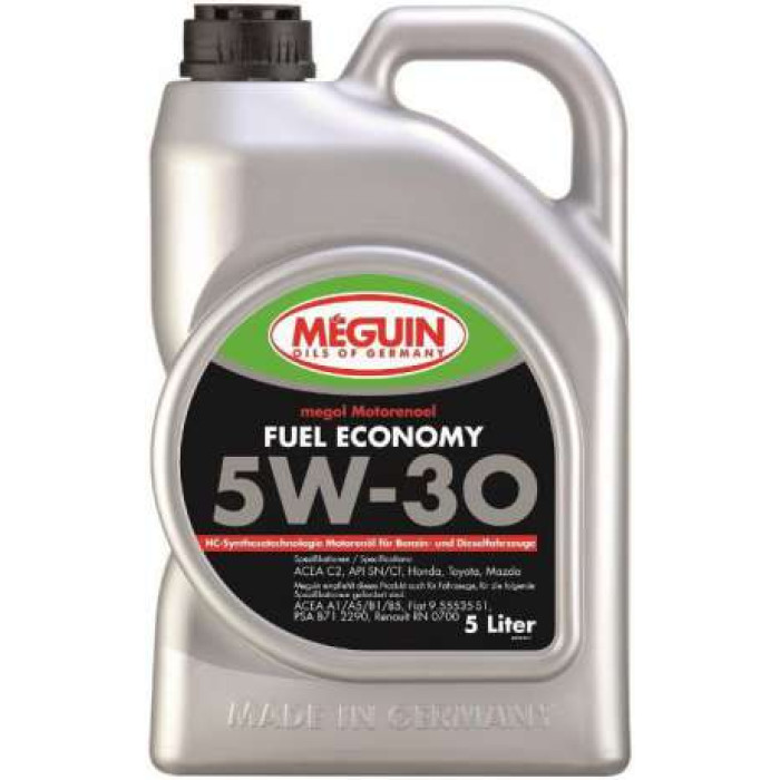 Мастило MEGUIN FUEL ECONOMY SAE 5W-30 5л