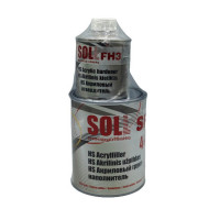 Грунт акриловий SOLL SF3 4+1 HS, (1л.+затв.0,25л.) Світло-сірий 