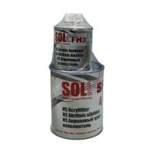 Грунт акриловий SOLL SF3 4+1 HS, (1л.+затв.0,25л.) Світло-сірий 