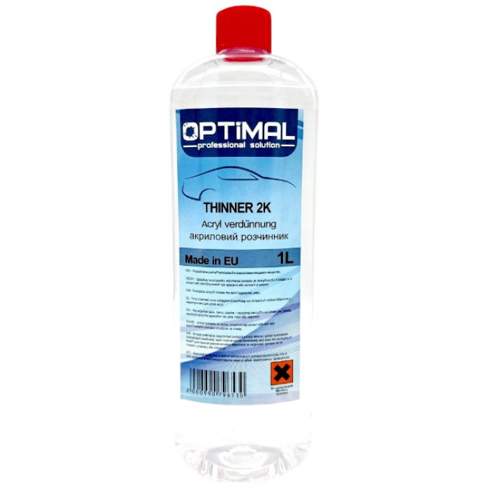 Купити Розчинник акриловий OPTIMAL у пляшці 1л в Україні