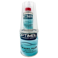 Грунт акриловий білий 0,8л + затв. 0,16л OPTIMAL 2K Acryfiller 5+1 HS (OPS-AF51W960)
