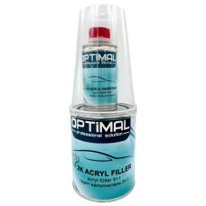 Грунт акриловий білий 0,8л + затв. 0,16л OPTIMAL 2K Acryfiller 5+1 HS (OPS-AF51W960)