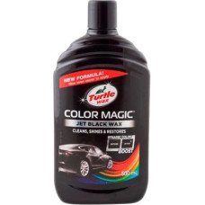 Полироль для кузова с восстановлением цвета (500 мл) Turtle Wax Color Magic Black Черный