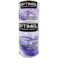 Лак акриловий OPTIMAL ANTISCRATCH 2 + 1 HS + затверджувач 1,5 л (арт. OPS-AS21)