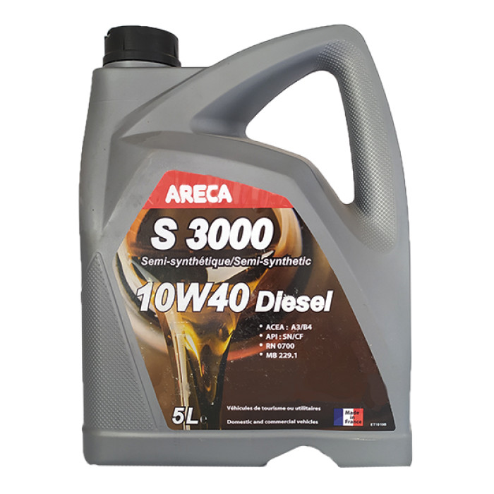Мастило ARECA S3000 DIESEL 10W40 5L