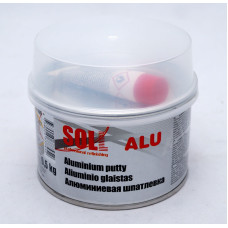 Шпаклівка з алюмінієм SOLL - Aluminium Putty 0,5 кг
