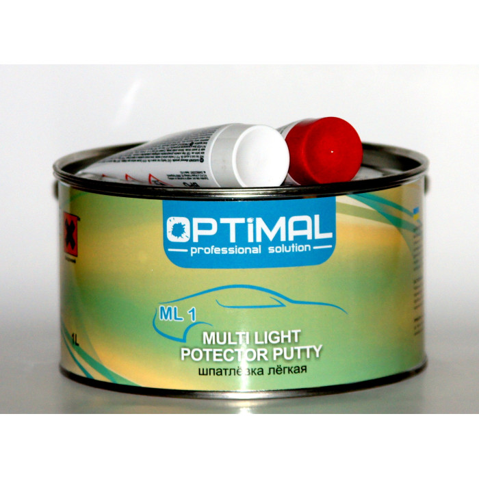 Шпаклівка легка OPTIMAL Multi Light Protector Putty 1л (Антикорозійна)