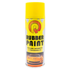 Краска в аэрозоли с эффектом Жидкая резина Rubber Paint Spray 400 мл. серебро