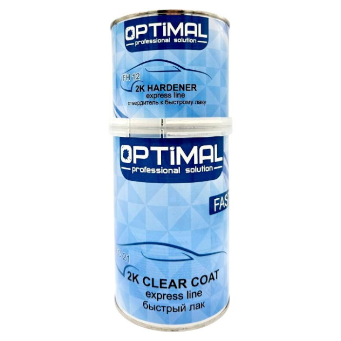 Купити Лак акриловий швидкий 0,5 л + 0,25 л відп. Optimal 2K Crear Coat FAST (OPS-FC21-750) в Україні.