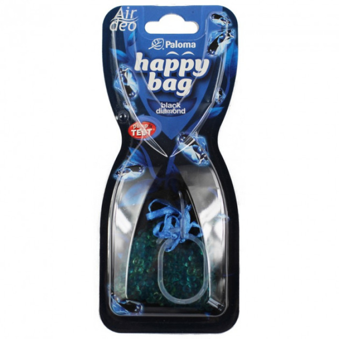 Ароматизатор Paloma Happy Bag Black Diamond Чорний алмаз 78035 в Україні.