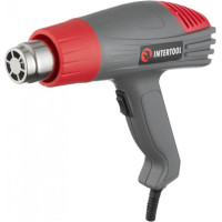 Фен технический 2000 Вт, 2 режима, 400-600 град., 300-500 л/мин INTERTOOL DT-2416
