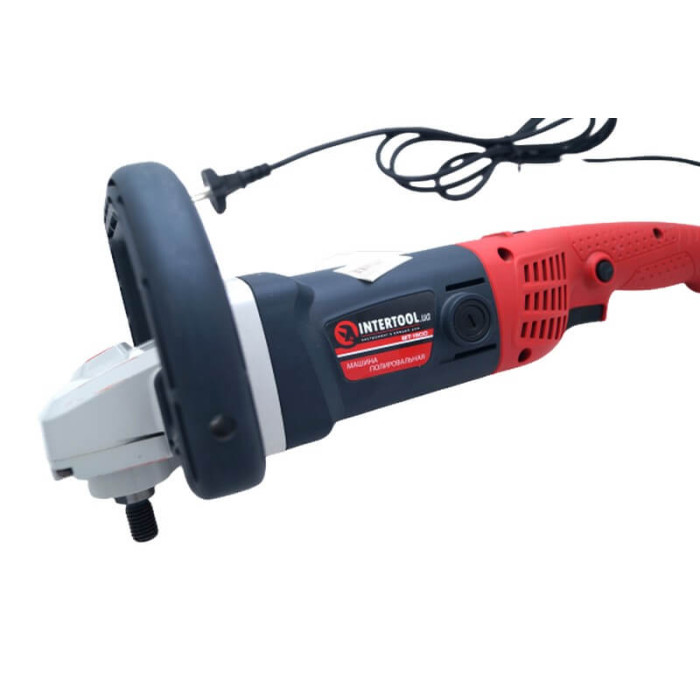 Купити Машина полірувальна INTERTOOL STORM 1400 Вт, 800-3200 об\хв, 180 мм (арт. WT-1800) в Україні