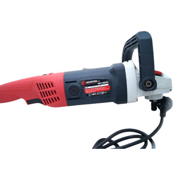 Купити Машина полірувальна INTERTOOL STORM 1400 Вт, 800-3200 об\хв, 180 мм (арт. WT-1800) в Україні