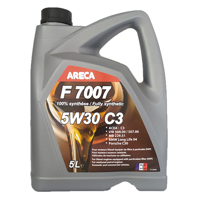 Мастило ARECA F7007 5W30 5л.