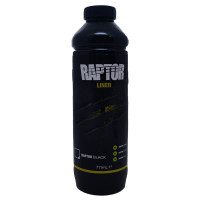 Захисне покриття U-Pol Raptor Liner Black, чорний, 711 мл із затверджувачем у комплекті (RLВ/S4)