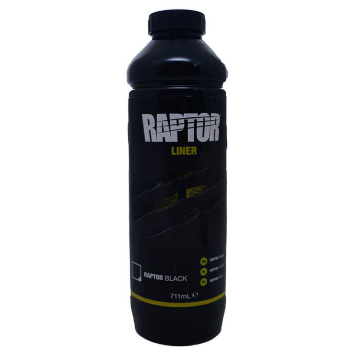 Купити Захисне покриття U-Pol Raptor Liner Black, чорний, 711 мл із затверджувачем в комплекті (RLВ/S4) в Україні