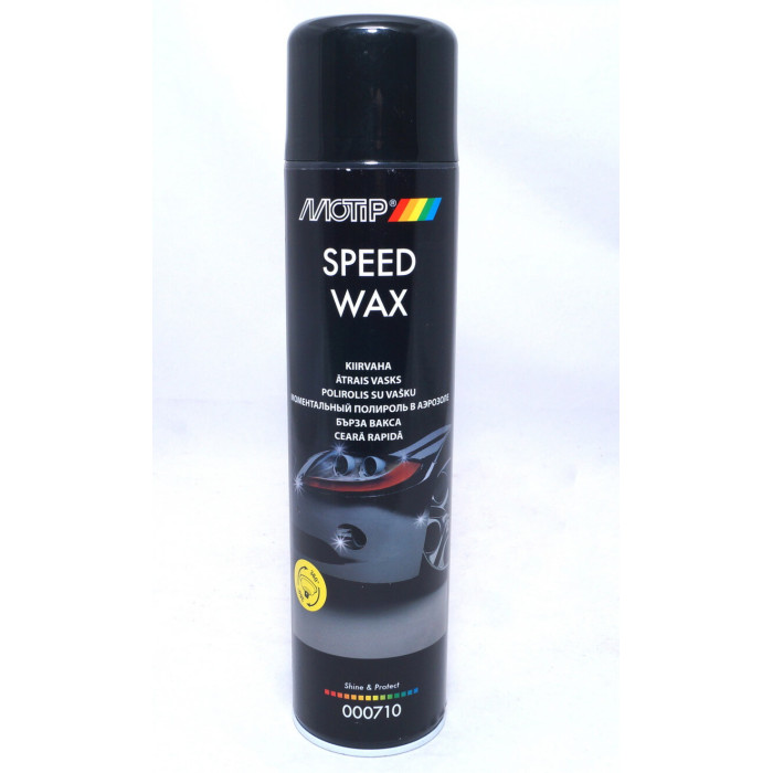 Купити Швидкий поліроль Motip Speed Wax 000710 600мл в Україні