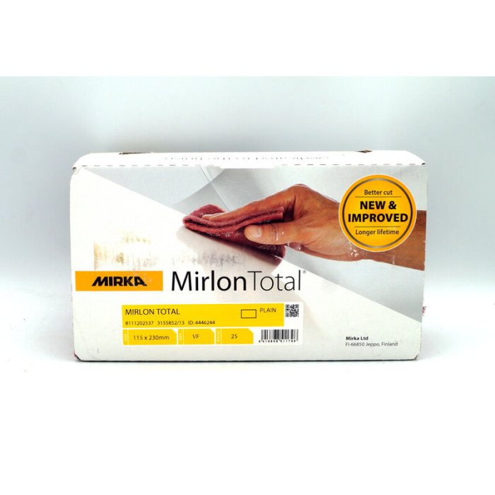 Абразивне волокно скотч брайт MIRKA Mirlon Total, 115x230x5mm, P360 Червоний (25 шт)