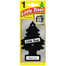 Ароматизатор Чорний лід Little Trees 5г
