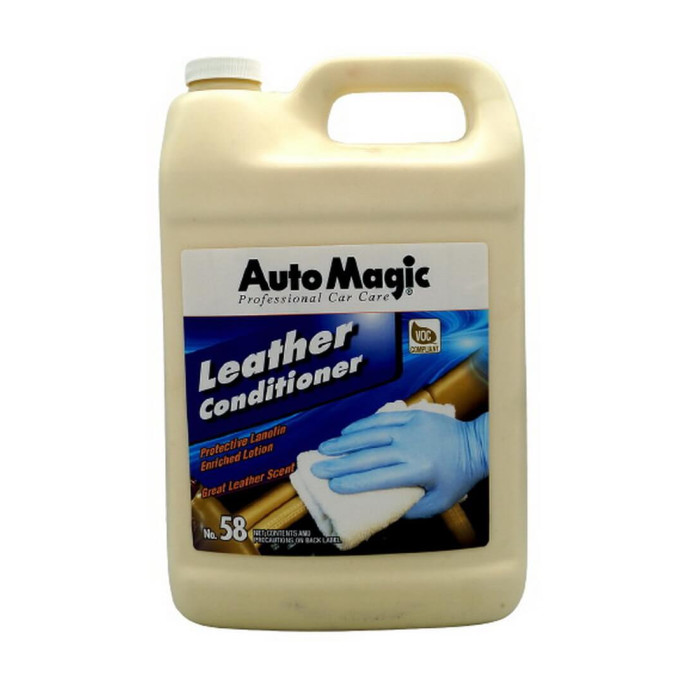 Купити Кондиціонер на основі ланоліну Auto Magic №58 Leather Conditioner 3.785л в Україні