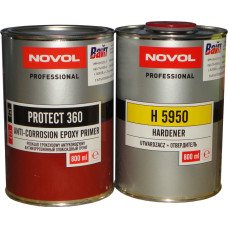 Грунт эпоксидный NOVOL PROTECT360 (4+1) 0,8л + отв. 0,8л H 5950 (арт. 37200/35865)