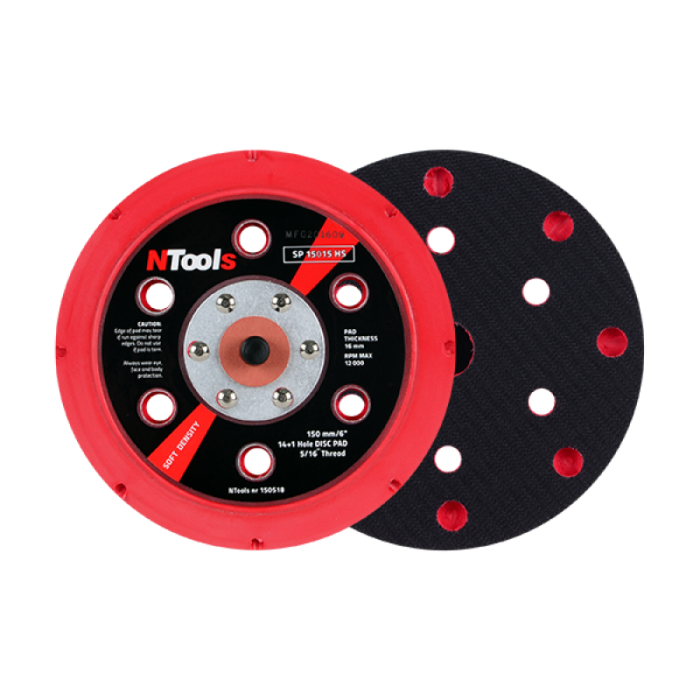 Платформа для шліф. машинки NTools SP 15015HS (M8, D150, H16) 14+1отв. м'який