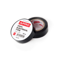 Стрічка ізоляційна Apro - 20м*17*0,14мм чорна
