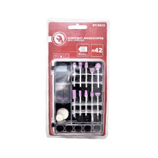 Комплект аксесуарів для гравера INTERTOOL WT-0516 .DT-0517 42ед