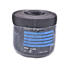 Абразивне волокно в рулонах скотч брайт 3M Scotch-Brite 07904 150 * 115 мм - Сірий