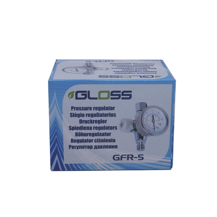 Регулятор повітря SOLL з манометром - Gloss (GFR-5) в Україні